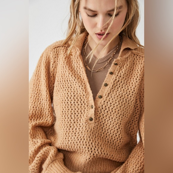 NWT Free People Snowdrift Pullover - Size Medium - Picture 2 of 10